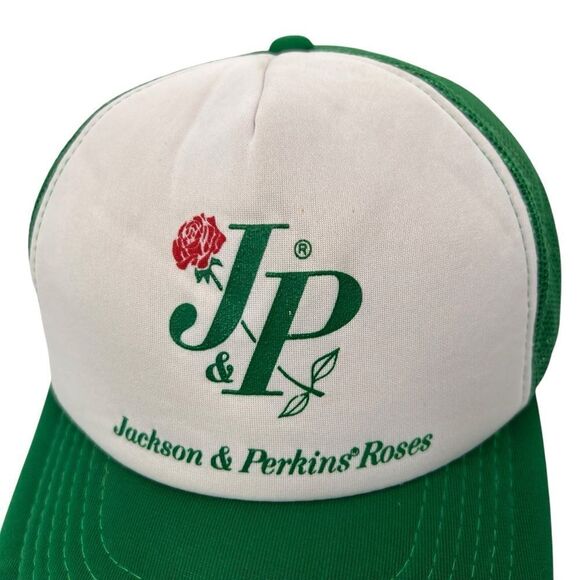 🌹vintage Royal Crown J&P Jackson & Perkins trucker hat snapback rose growers - Picture 3 of 14